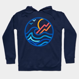 Ride the wave Hoodie